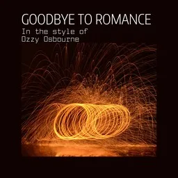 Karaokekappaleen Goodbye to Romance - Ozzy Osbourne kansikuva