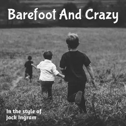 Cover art for Barefoot And Crazy - Jack Ingram karaoke version