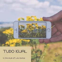 Titelbild für Tudo Igual - Lulu Santos Karaoke-Version