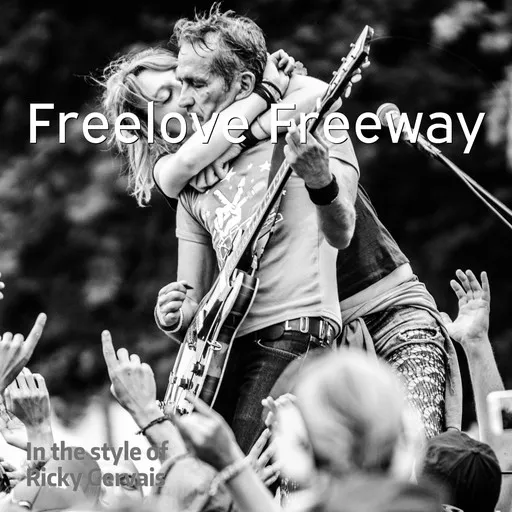 Karaoke Freelove Freeway by Ricky Gervais — sing along with lyrics on Singa