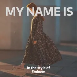 Cover art for My Name Is - Eminem karaoke version