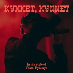 Omslagsbild för Kynnet, kynnet - Pyhimys,Vesta karaokeversion