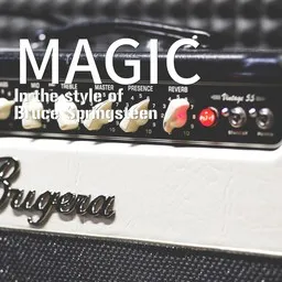 Cover art for Magic - Bruce Springsteen karaoke version