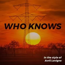 Cover art for Who Knows - Avril Lavigne karaoke version