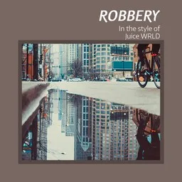 Cover art for Robbery - Juice WRLD karaoke version