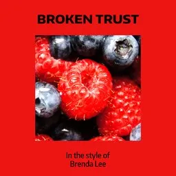 Cover art for Broken Trust - Brenda Lee karaoke version