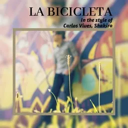 Cover art for La Bicicleta - Carlos Vives,Shakira karaoke version