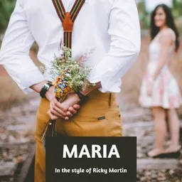 Cover art for Maria - Ricky Martin karaoke version