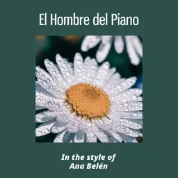 Cover art for El Hombre del Piano - Ana Belén karaoke version