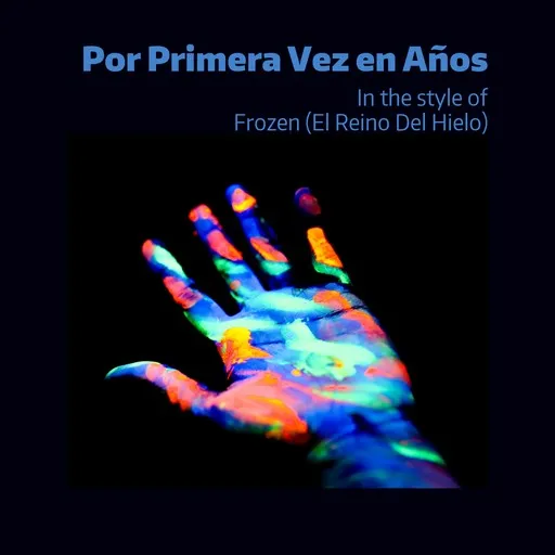 Karaoke Por Primera Vez en Años av Frozen (El Reino Del Hielo) — sjung med på texten på Singa