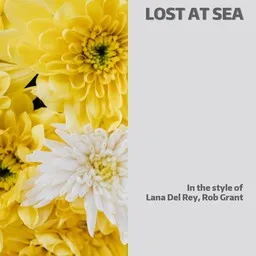 Cover art for Lost at Sea - Lana Del Rey,Rob Grant karaoke version