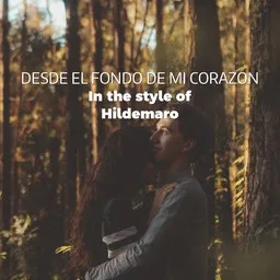 Karaokekappaleen Desde El Fondo De Mi Corazon - Hildemaro kansikuva