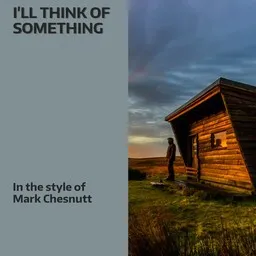 Titelbild für I'll Think of Something - Mark Chesnutt Karaoke-Version
