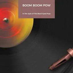 Omslagsbild för Boom Boom Pow - Black Eyed Peas karaokeversion