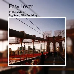 Cover art for Easy Lover - Big Sean,Ellie Goulding karaoke version