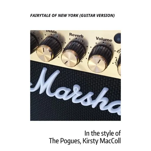 Karaoke Fairytale of New York (Guitar Version) by Kirsty MacColl, The Pogues — sing along with lyrics on Singa