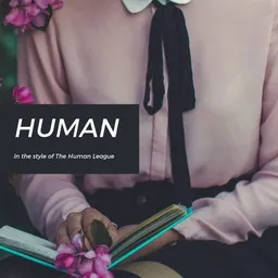 Karaokekappaleen Human - The Human League kansikuva