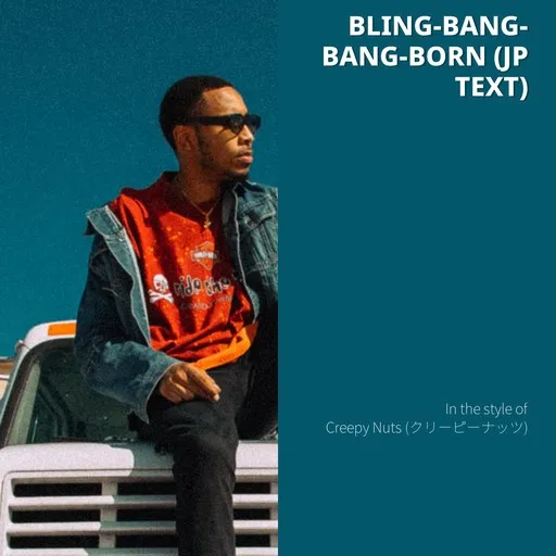 Bling-Bang-Bang-Born (JP text) - Karaoke
