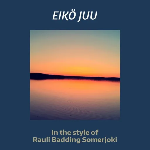 Eikö juu - Karaoke