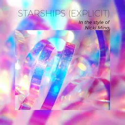 Titelbild für Starships (explicit) - Nicki Minaj Karaoke-Version