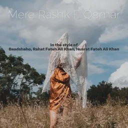 Cover art for Mere Rashk E Qamar - Baadshaho,Nusrat Fateh Ali Khan,Rahat Fateh Ali Khan karaoke version