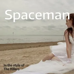 Cover art for Spaceman - The Killers karaoke version
