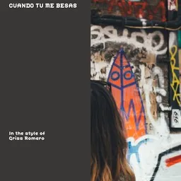 Cover art for Cuando Tu Me Besas - Griss Romero karaoke version