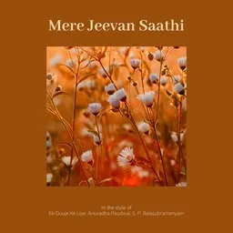 Cover art for Mere Jeevan Saathi - Anuradha Paudwal,Ek Duuje Ke Liye,S. P. Balasubramanyam karaoke version