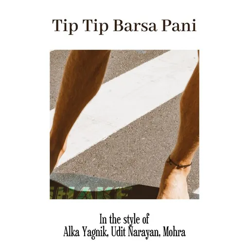 Karaoke Tip Tip Barsa Pani by Alka Yagnik, Mohra, Udit Narayan — sing along with lyrics on Singa