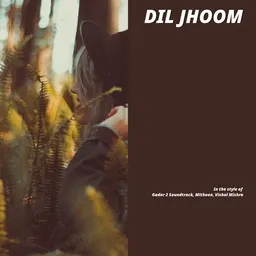 Titelbild für Dil Jhoom - Gadar 2 Soundtrack,Mithoon,Vishal Mishra Karaoke-Version