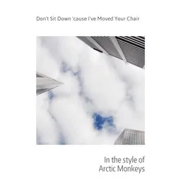Titelbild für Don't Sit Down 'cause I've Moved Your Chair - Arctic Monkeys Karaoke-Version