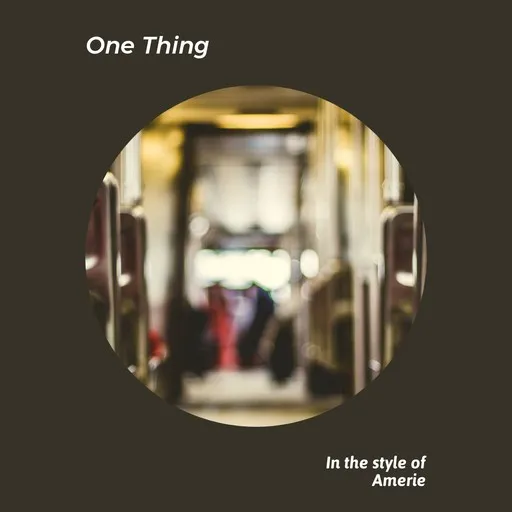 One Thing - Karaoke
