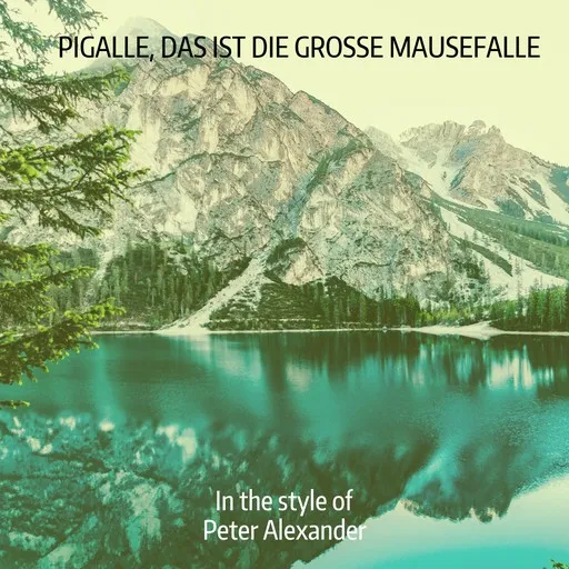 Karaoke Pigalle, das ist die große Mausefalle von Peter Alexander — mit Songtext mitsingen auf Singa