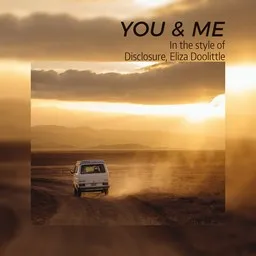 Cover art for You & Me - Disclosure,Eliza Doolittle karaoke version