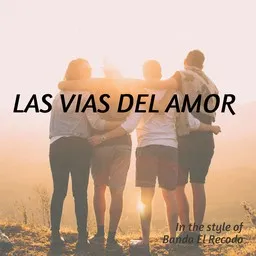 Cover art for Las Vias Del Amor - Banda El Recodo karaoke version