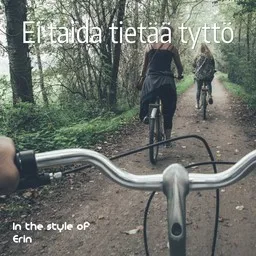 Cover art for Ei taida tietää tyttö - Erin karaoke version