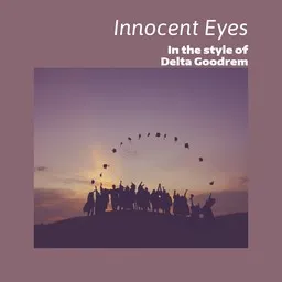 Cover art for Innocent Eyes - Delta Goodrem karaoke version