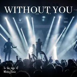 Omslagsbild för Without You - Mötley Crüe karaokeversion