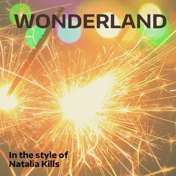 Cover art for Wonderland - Natalia Kills karaoke version