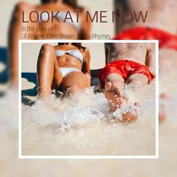 Cover art for Look At Me Now - Busta Rhymes,Chris Brown,Lil Wayne karaoke version