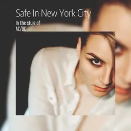 Cover art for Safe In New York City - AC/DC karaoke version