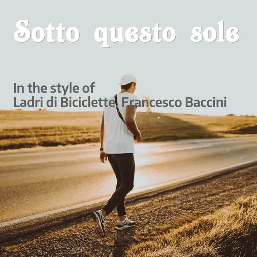 Karaoke Sotto questo sole by Francesco Baccini, Ladri di Biciclette — sing along with lyrics on Singa