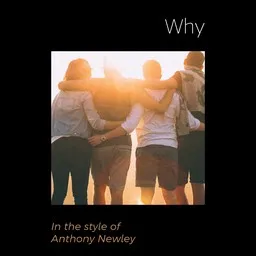 Omslagsbild för Why - Anthony Newley karaokeversion