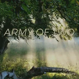 Karaokekappaleen Army Of Two - Olly Murs kansikuva