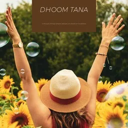 Omslagsbild för Dhoom Tana - Abhijeet,Om Shanti Om Soundtrack,Shreya Ghoshal karaokeversion