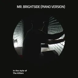 Cover art for Mr. Brightside (Piano Version) - The Killers karaoke version
