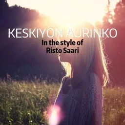 Omslagsbild för Keskiyön aurinko - Risto Saari karaokeversion
