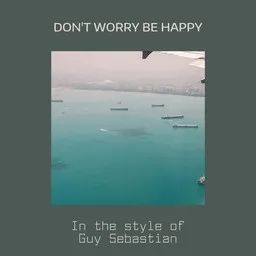 Karaokekappaleen Don't Worry Be Happy - Guy Sebastian kansikuva
