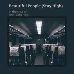 Titelbild für Beautiful People (Stay High) - The Black Keys Karaoke-Version