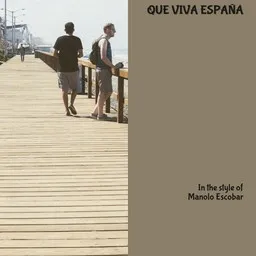 Karaokekappaleen Que Viva España - Manolo Escobar kansikuva